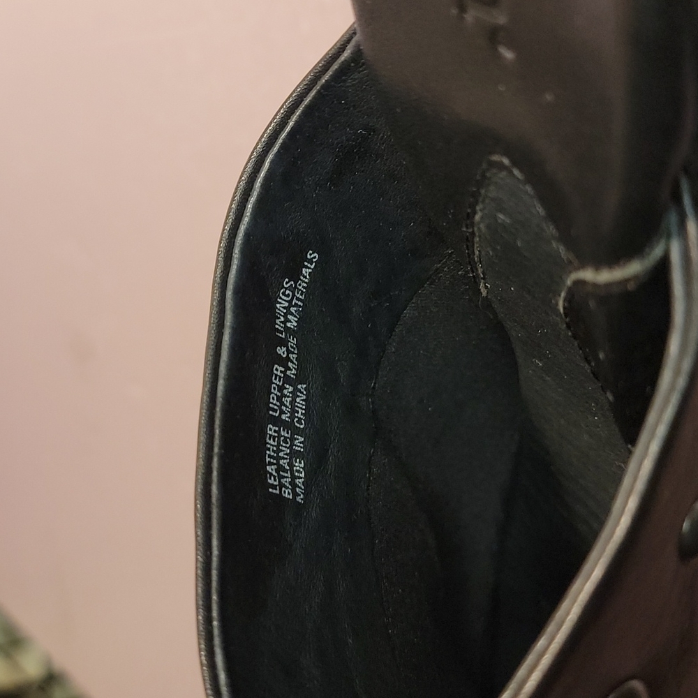 BORN WOMENS 8M Black Leather Clogs - Picture 6 of 7